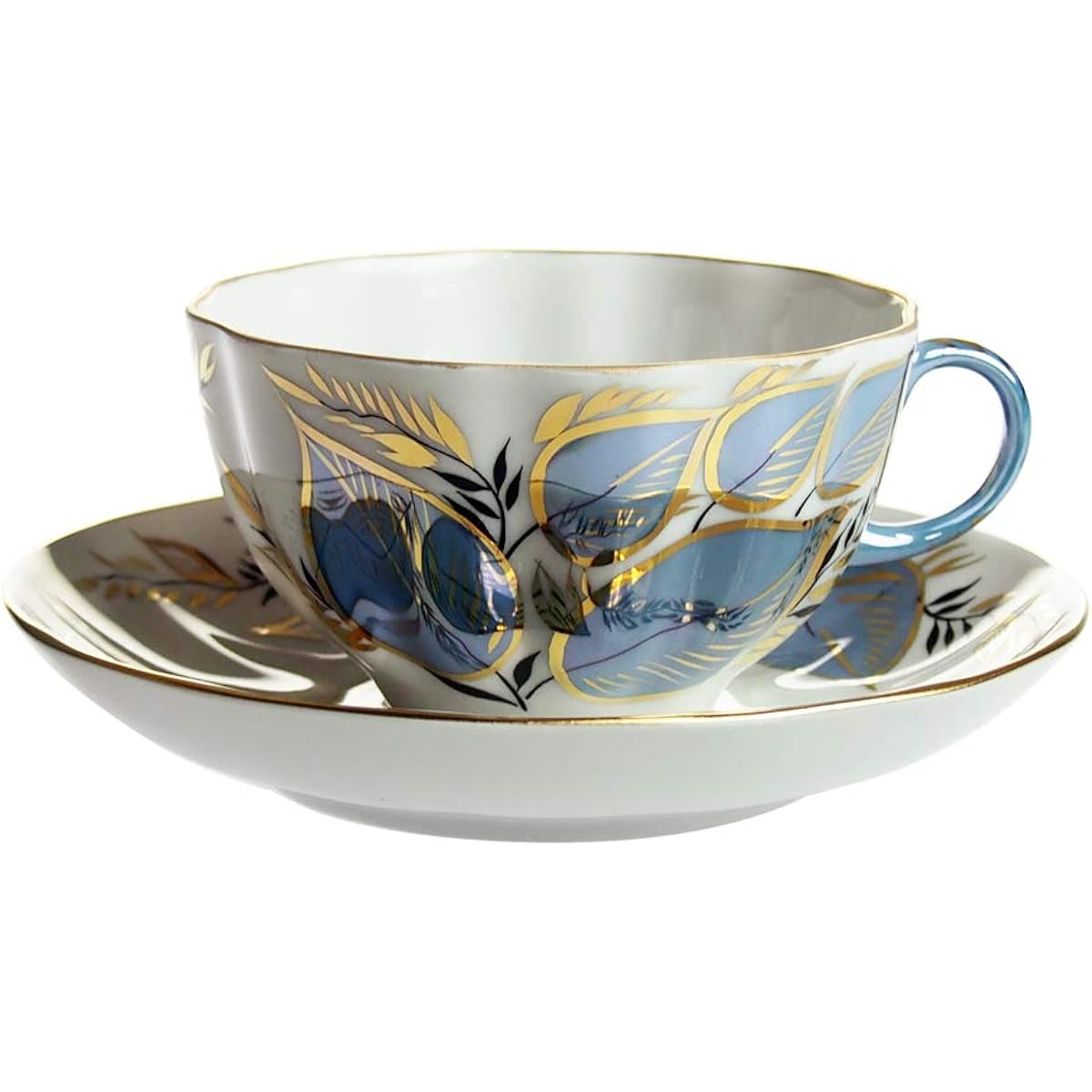 Imperial Porcelain Moon Tea Cup Saucer 250ml [Parallel Import]