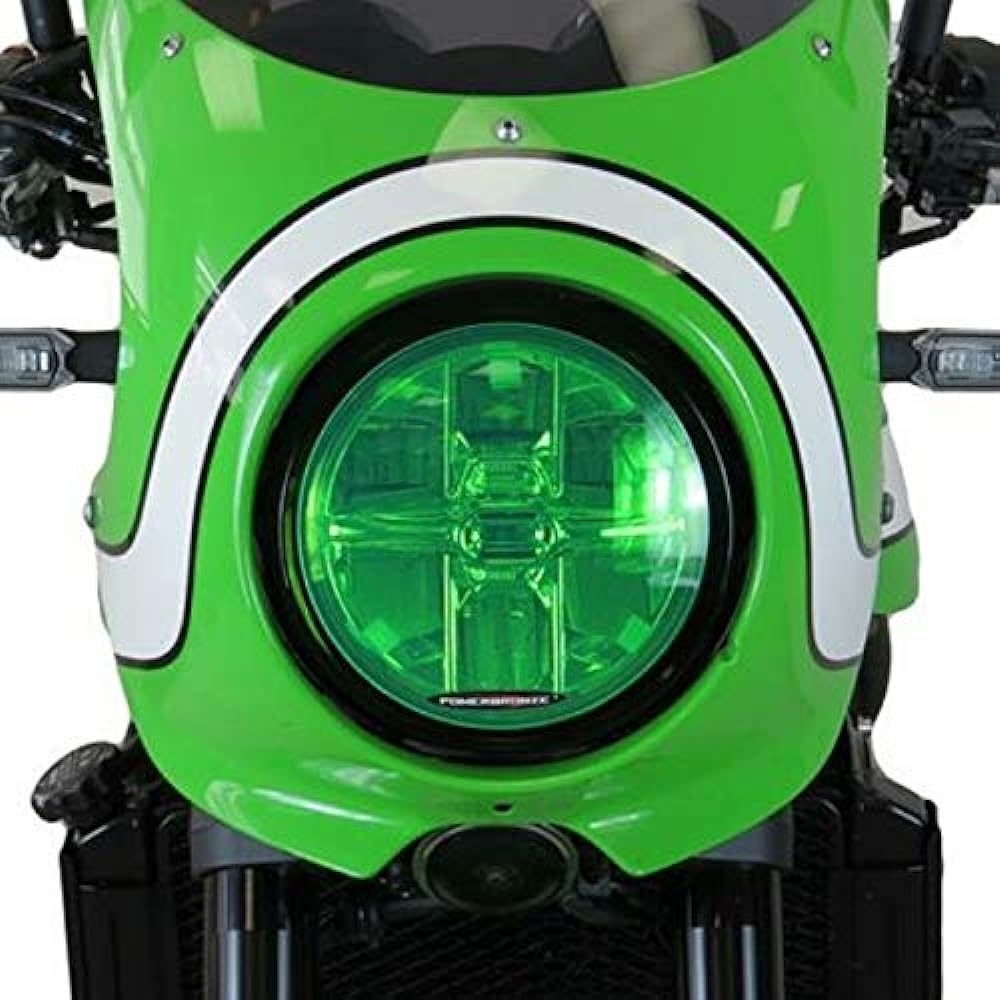 Powerbronze Headlight Lens Shield Z900RS (18-) Blue Acrylic Protective Sheet Film Cover 440-K089G-008