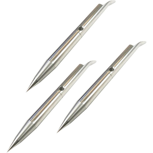 NoA tip tip replaceable vest body & tip tip 1set~5set stainless steel fish spear harpoon tip free diving hand harpoon spearfishing underwater gun spearfishing diving harpoon