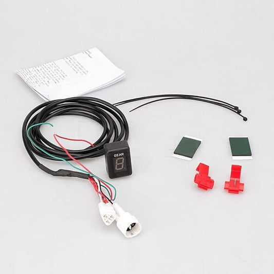 Speed Display Meter Motorcycle LCD Electronics 6 Speed 1-6 Level Gear Indicator Digital Gear Meter Yamaha FZ10 FAZER FZ 10 Tracer 700 900 EFI