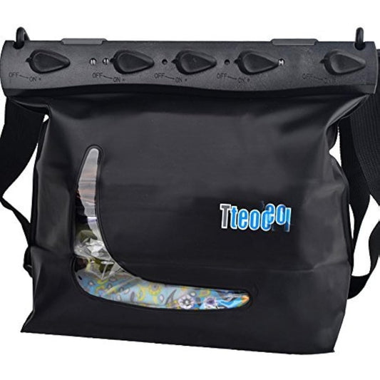Mercs Tteoobl Waterproof Bag, Waterproof Case, Pool Bag, L Size, Shoulder Bag, IPX8, Beach, River Play, Pool, Travel, Outdoor, Disaster Prevention, Necessities, Black