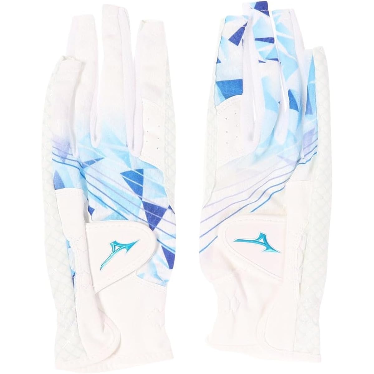 MIZUNO Golf Gloves Double Grip Cool 2022 Model Women's Synthetic Leather + Silicone Processing x Synthetic Leather + Mesh (Cool Touch Material) White 5MJWB202