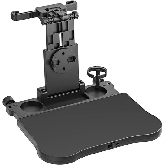 Car Table for Back Seats, Rear Tray, Folding Table with Car Holder, Adjustable Angle, Meal, Laptop Work, KIT40