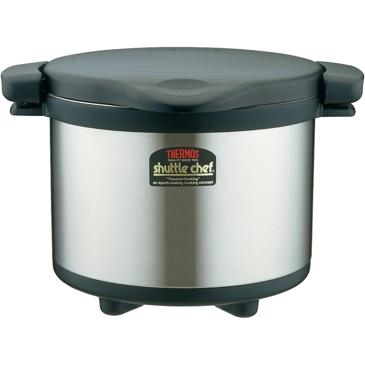 Thermos Vacuum Insulation Cooker Shuttle Chef 6.0L Black KPS-6001 BK