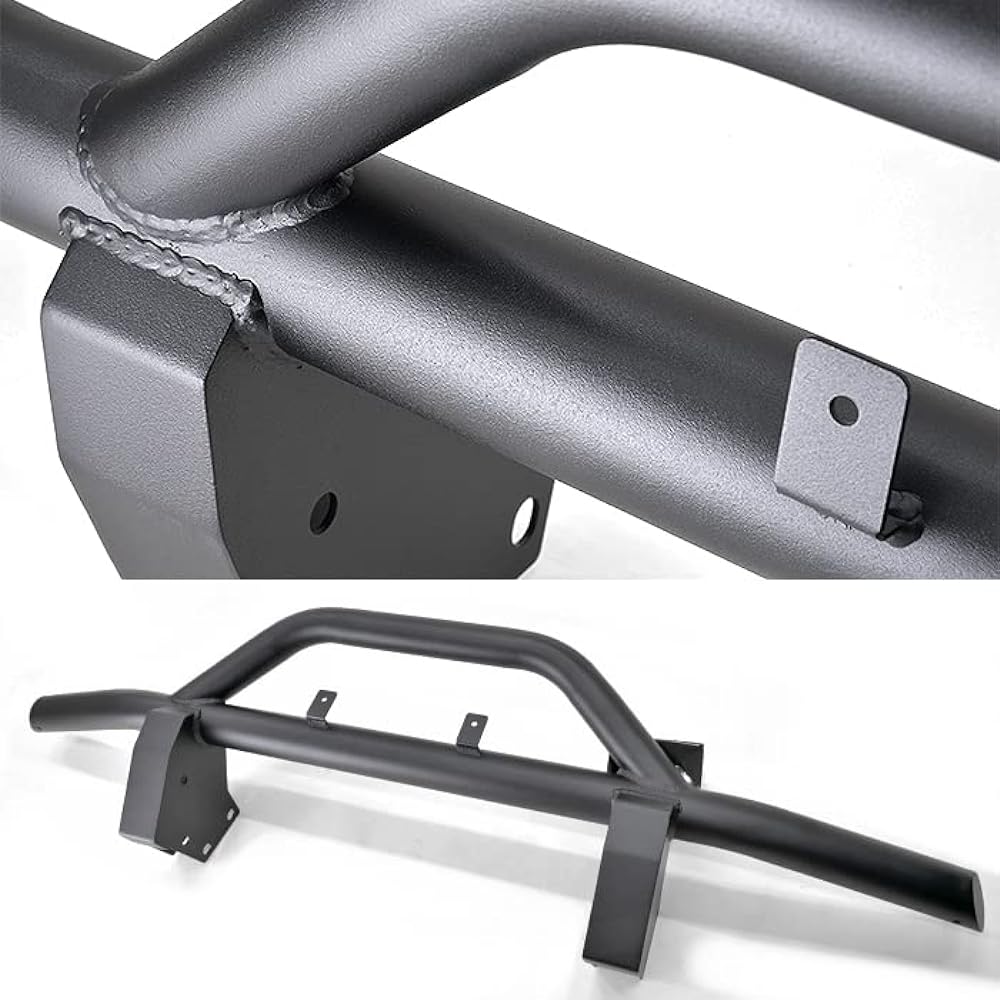 16583 Jimny JB23 Shishi Hunting Bumper Pipe 65Φ Black Powder Coated Front Bush Bar SUZUKI Suzuki Not Included SUN