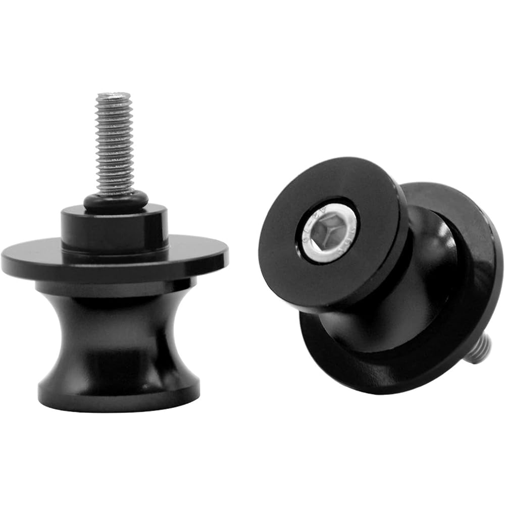 Stand Screw Slider 6MM Bike Accessories CNC Aluminum Swing Arm Slider Spool Suitable for Aprilia RSVMILLE (S/R) RSV4R Tuono Dorsoduro Tuono V4R (Color: 1)