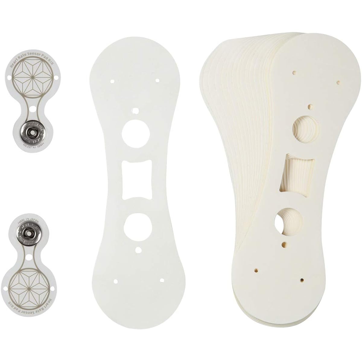 AIRFIT STD SET (with 20 tapes/response up gel)/chest strap compatible heart rate monitor sensor pad