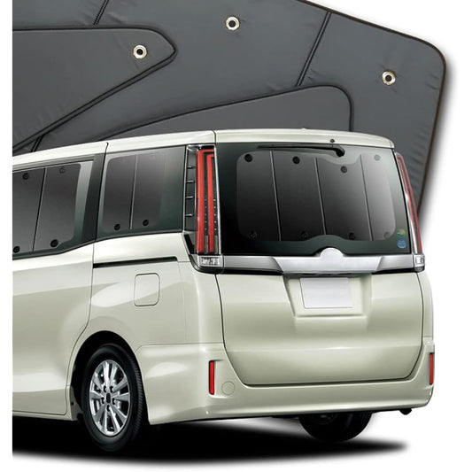 Noah & Voxy 80 Series Hybrid Compatible Curtain Sunshade Sleeping in Car Goods Privacy Sunshade Rear ``01s-a015-re''