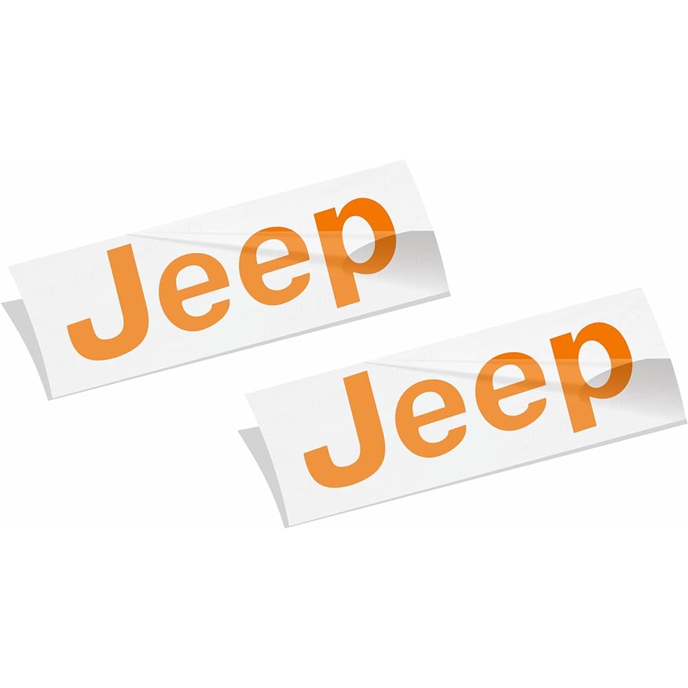 JEEP Steering Wheel Overlay Decal-2015-2017 Jeep RENEGADE 2015-Current Jeep Renegade Orange Jeep-Swo Renegade15: NROR