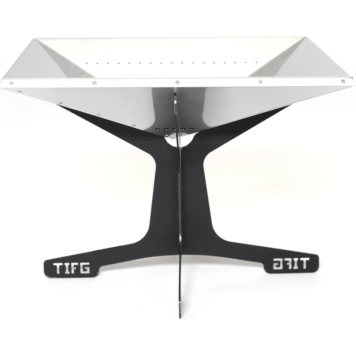 THE IRON FIELD GEAR Bonfire Stand TAKI BE TREE Takibi Tree Bonfire Stand Secondary Combustion Compact Lightweight Portable Easy Installation Stainless Steel Camping Outdoor 0107-001 The Iron Field Gear