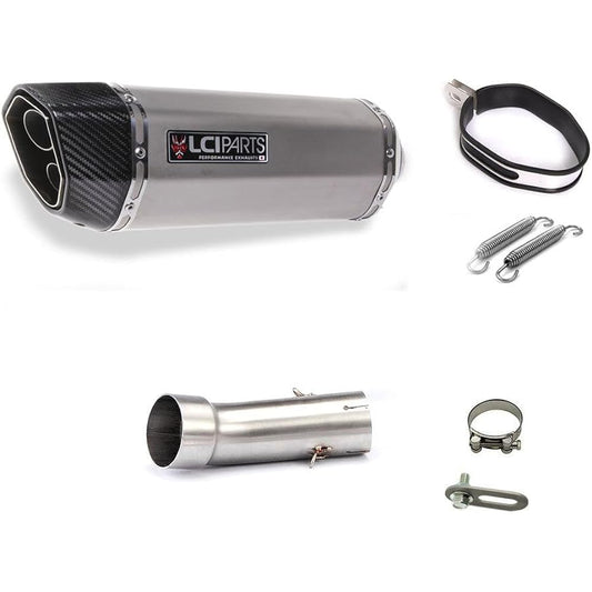 NINJA250 NINJA250 Z250 2018-2024 LCIPARTS TWIN-END STAINLESS SLIP ON Muffler