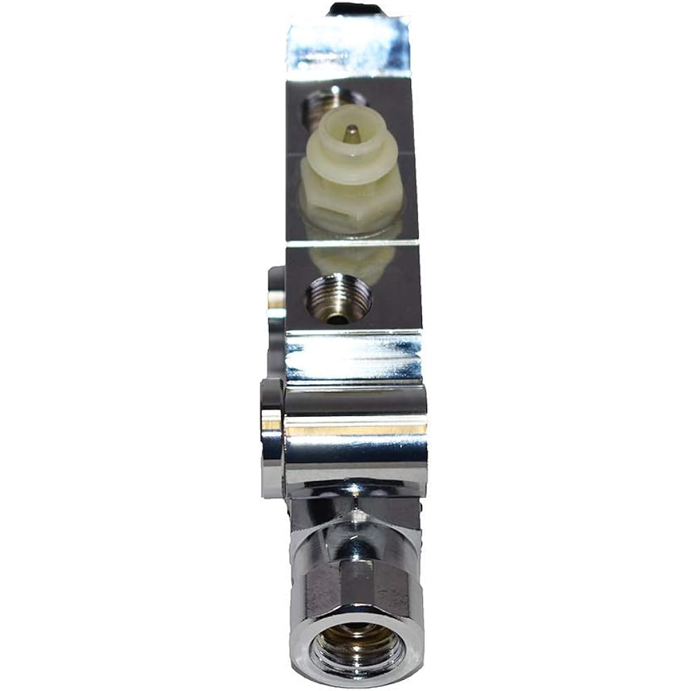 A-TEAM Performance Disc/Drum Front Disk Rear Brake Proposition Valve Universal PV2C GM Street Rod Classic Cartrack Chrome