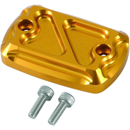 POSH Motorcycle Supplies Master Cylinder Cap Square YZF-R25 (2015~) ABS MT-25 MT-03 (2016~) Gold 500050-04