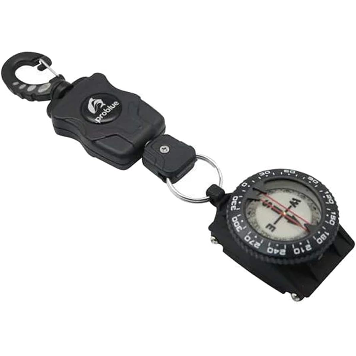 PROBLUE Underwater compass with retractor GU-1300