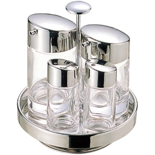 #900 Four-piece caster set made of glass