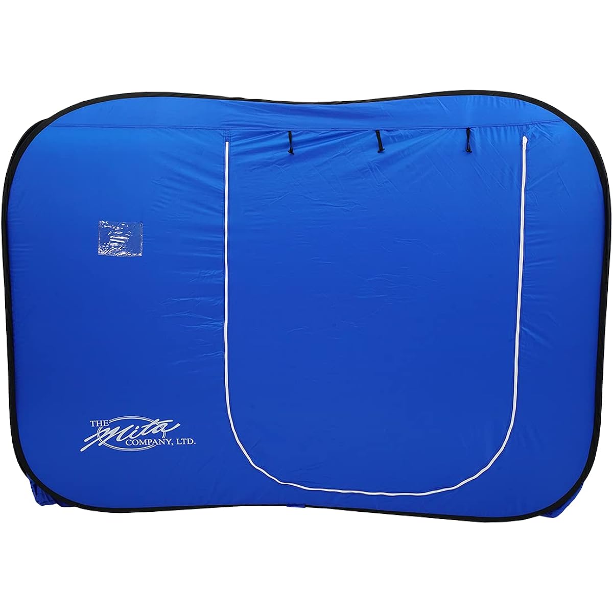 MITA Quick Shelter L Size [Flame Retardant Treatment] 1.85mx2.4mx2.4m QSF-L Easy Installation & Compact Storage Indoor Pop-up Tent QUICK SHELTER Flame Retardant Light Blue