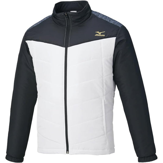 [Mizuno] Training Wear, Filled Warmer Jacket, Water Repellent, Dynamotion Fit, Sports Jersey, K2JE1532 Men's