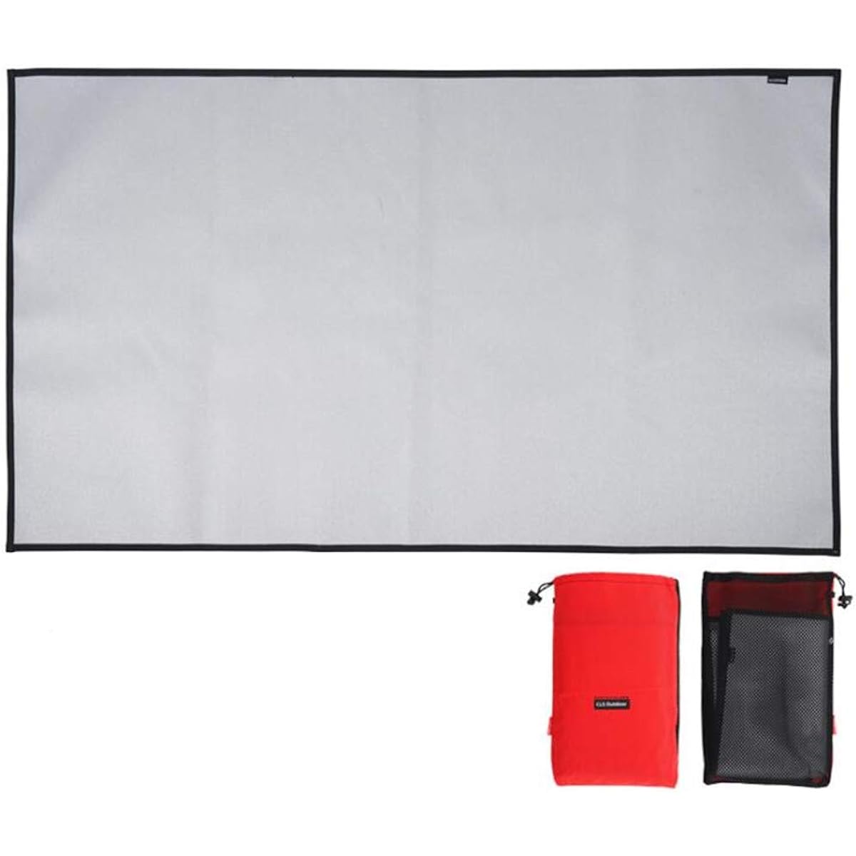 Tumecos Outdoor Bonfire Sheet Camping Heat Resistant Sheet Bonfire Sheet Stove Sheet Glass Fiber Silicone Coating Bonfire Sheet Fire Retardant Sheet Camping Sputter Sea Nonflammable Sheet Burner Sheet Heat Resistant Flame Retardant Fire Retardant Storage