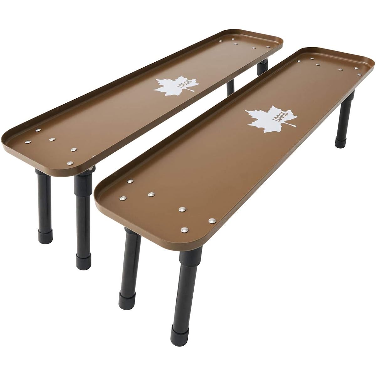 LOGOS Hearth Rack Table (2pcs) 73188043