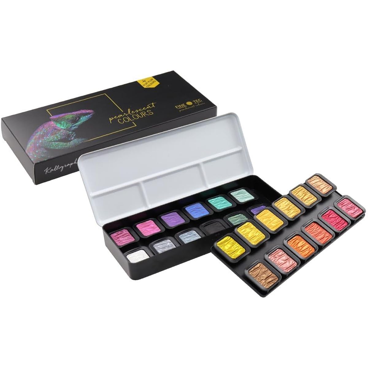 Finetech Pearlescent Color F2400 Pearl Color 22 Colors + Flip-Flop Color 2 Color Set 610605