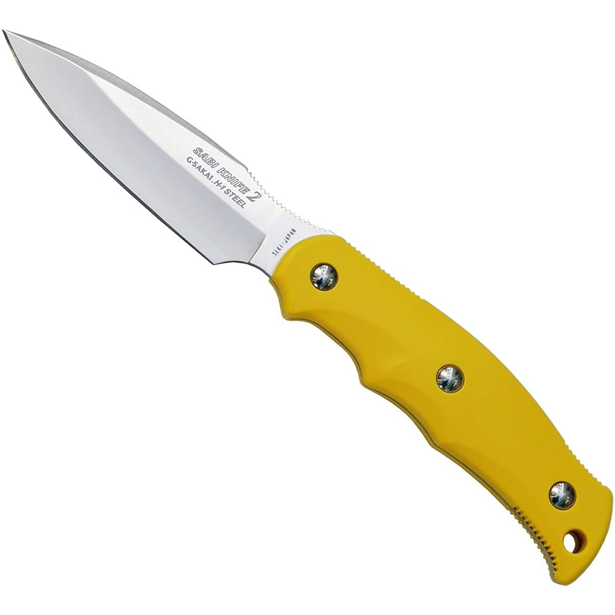 G SAKAI Survival Knife Fishing Made in Japan Rust-resistant Steel Fish Ikejime Fishing Outdoor New Sabi Knife 2 Sabaki 3 Size