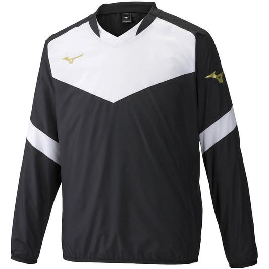 [Mizuno] Soccer Wear Piste Long Sleeve Windproof Slim P2ME9300 Chinese Red 2XL
