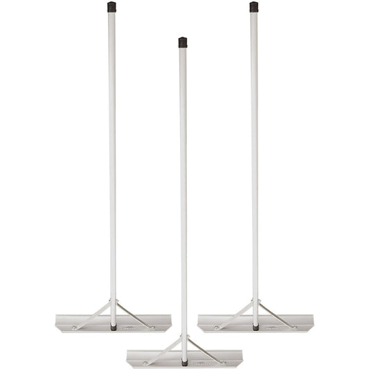 UNIX Baseball Ground Maintenance Dragonfly Aluminum Alloy Rake Plate 60cm Width 3 Pieces BX78-56