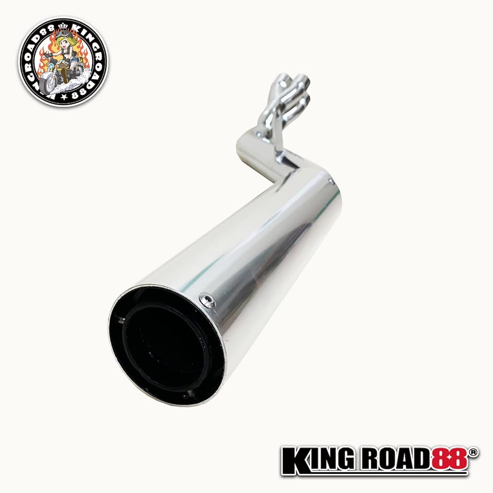 King Road 88 Zephyr 400 Muffler ZR400C KingRoad88 RPM Type Full Exhaust Muffler