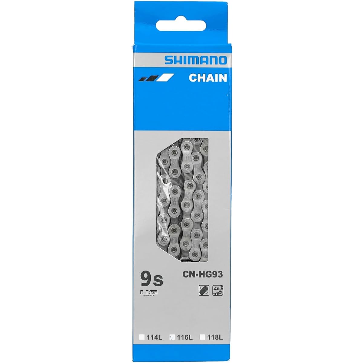 SHIMANO Chain (9 speed) CN-HG93 Chain pin specification 9S 116L ICNHG93116I