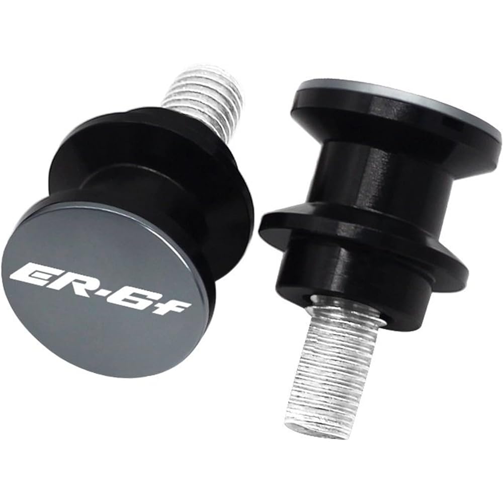 Stand Screw Slider Motorcycle Parts CNC Rocker Arm Spool Bracket Screw Slider M10 is perfect for Kawasaki ER-6F 2006-2016 ER-6N 2005-2013 ER 6N6F (Color: ER-6f Titanium)