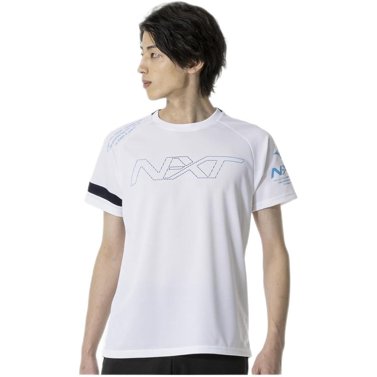 [Mizuno] Training Wear N-XT Short Sleeve T-Shirt Sweat Absorbent Quick Drying Stain Resistant Antibacterial Odor Resistant 32JAA720