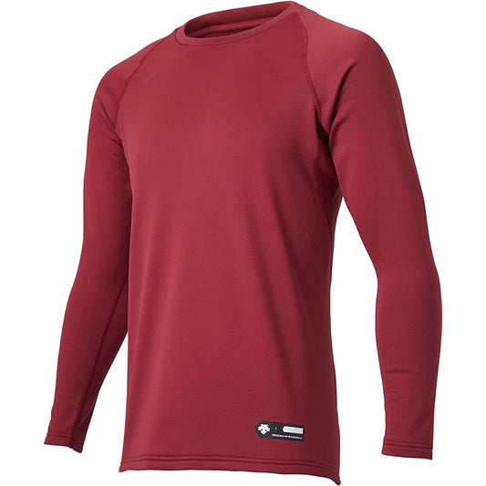 DESCENT Baseball Round Long Sleeve Undershirt Fleece Lining Stretch STD-657
