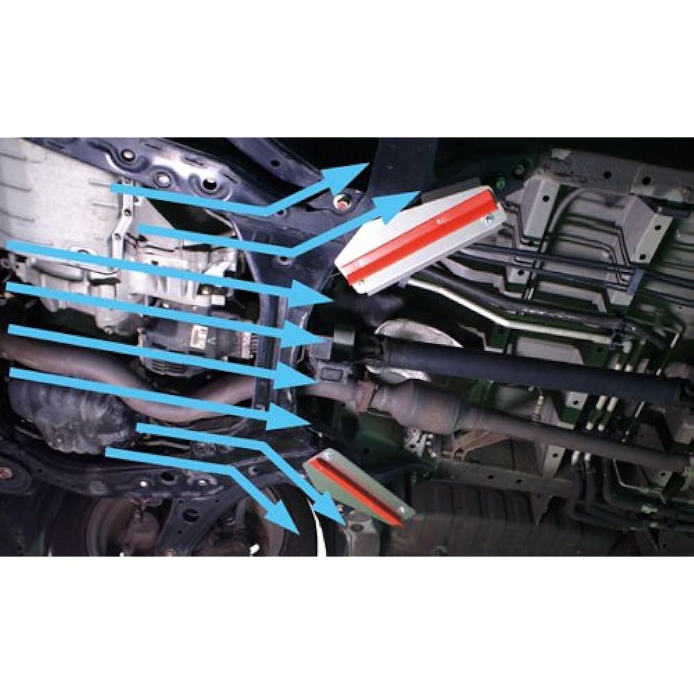 D-CUATRO [D-CUATRO] Ground effector GE1 (for front) Hiace/Regius Ace [KDH200/201/211/220/221] [TRH200/211/214/221/224] For 2WD vehicles only GE2 (for rear) available