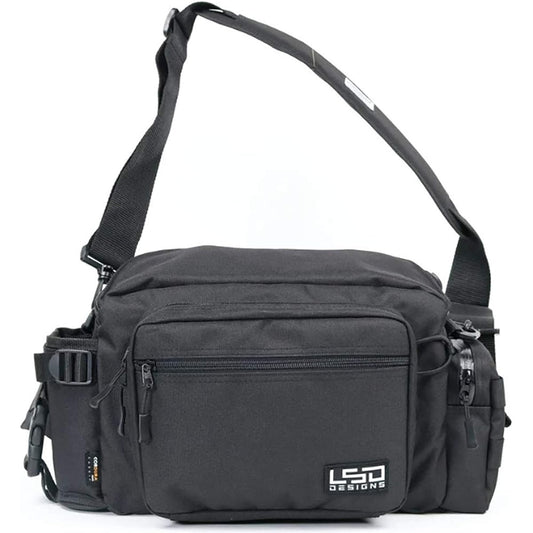 Love Soul Dream LSD Designs Hip Bag Tuned Neo Fishing Bag Shoulder Large Capacity Rod Holder Langan Water Repellent Fabric Multifunctional 3WAY