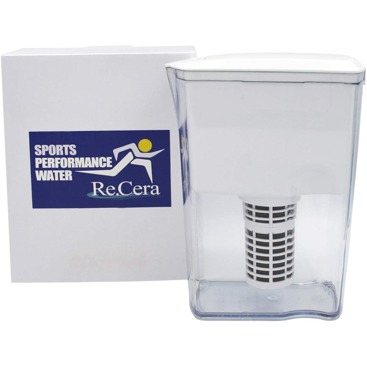 Sports performance water Re.Cera [Low molecular cluster permeation water] [Made in Japan/pot type water purifier]