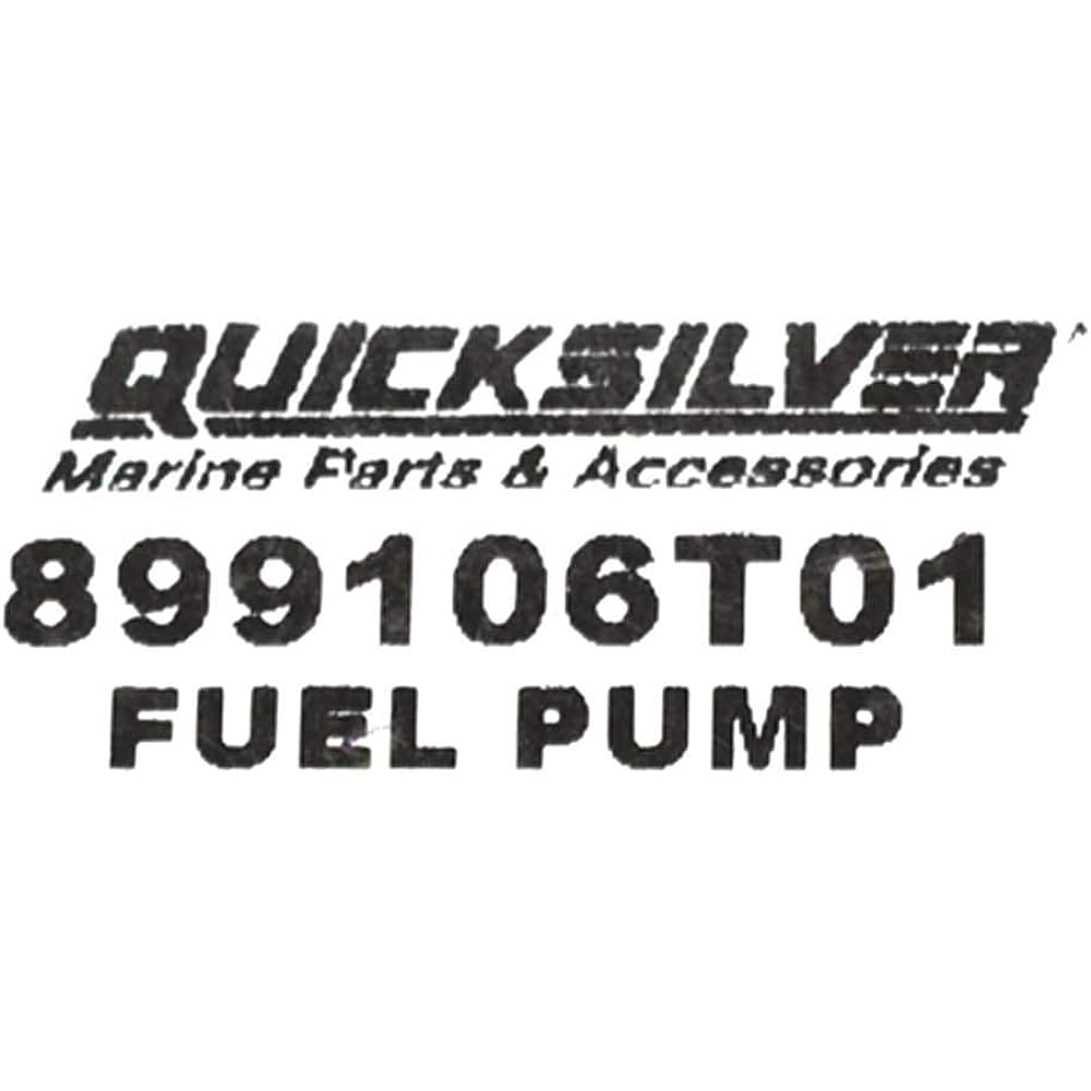 Mercury fuel pump 30-60HP EFI outdoor unit 899106T01