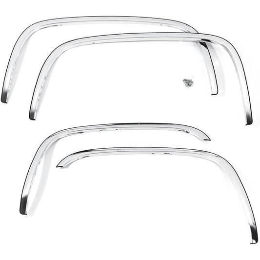 PUTCO 97301 Stainless steel Full fender trim kit for doddylam