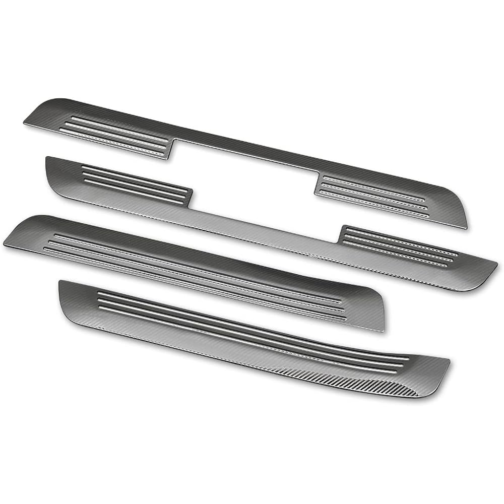 YOURS: Crown Crossover Exclusive Outer Scuff Plate [4PCS] Plated TOYOTA CROWN CROSSOVER Custom Parts Accessories Dress Up y412-007 [2] S