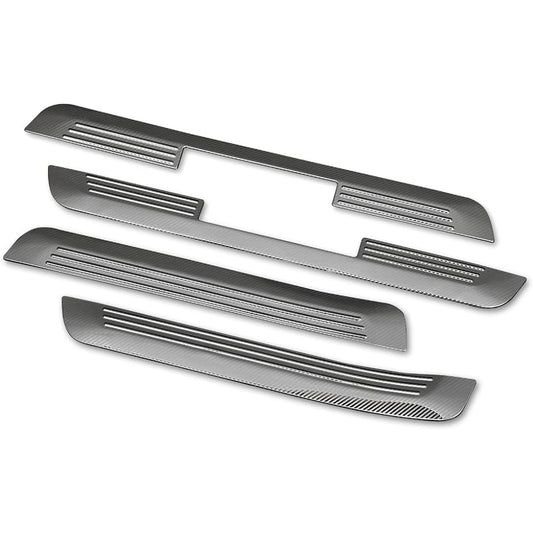 YOURS: Crown Crossover Exclusive Outer Scuff Plate [4PCS] Plated TOYOTA CROWN CROSSOVER Custom Parts Accessories Dress Up y412-007 [2] S