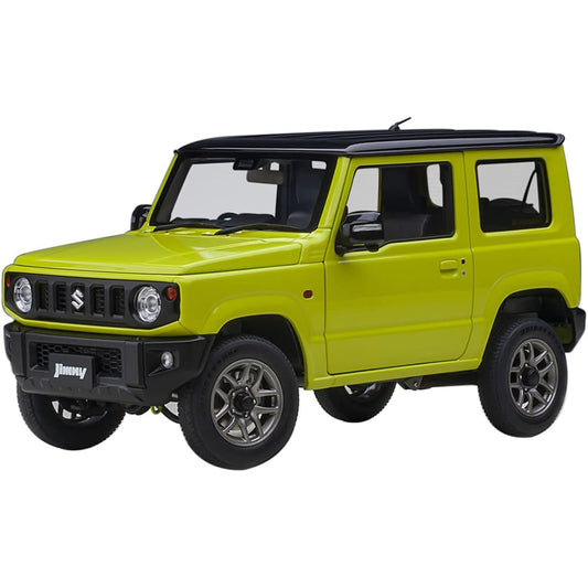AUTOart 1/18 Suzuki Jimny (JB64) Yellow/Black Roof Finished Product 78501