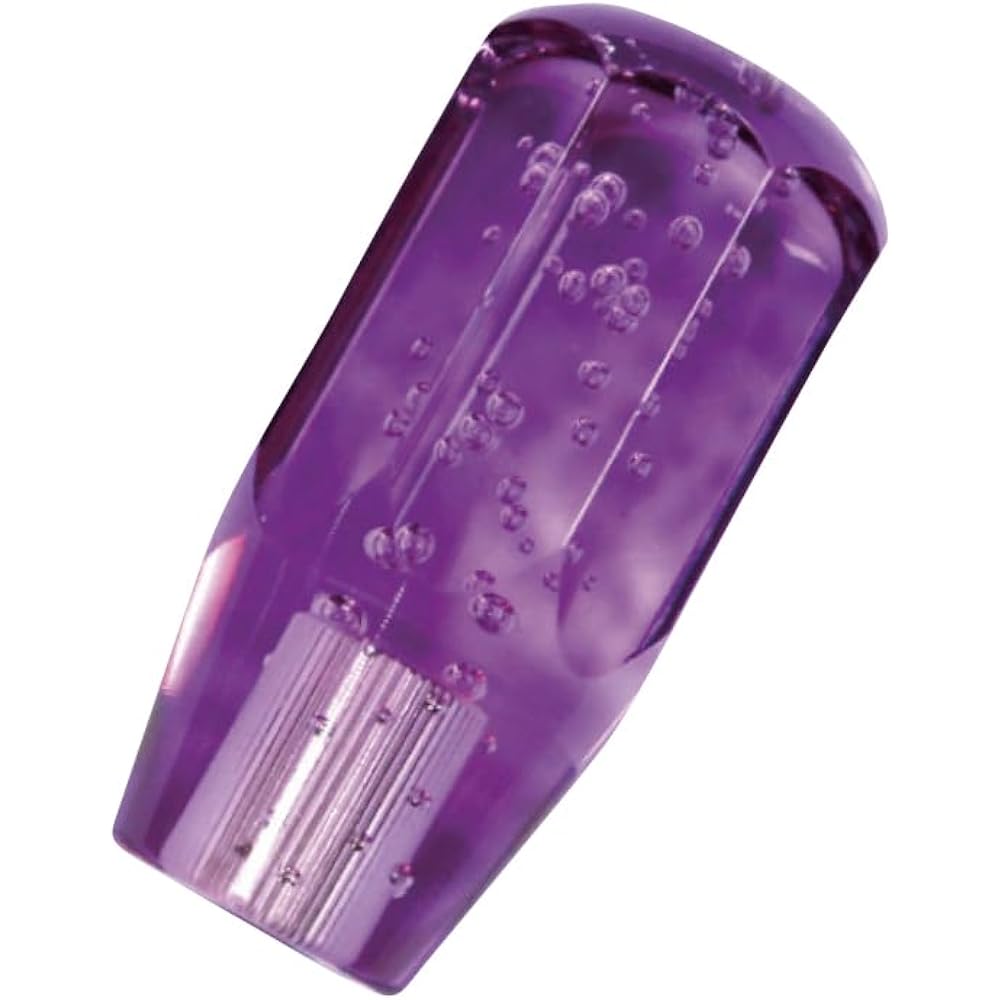 Crystal shift knob for MT cars foam 150mm blue/purple MM75-0003-BLP