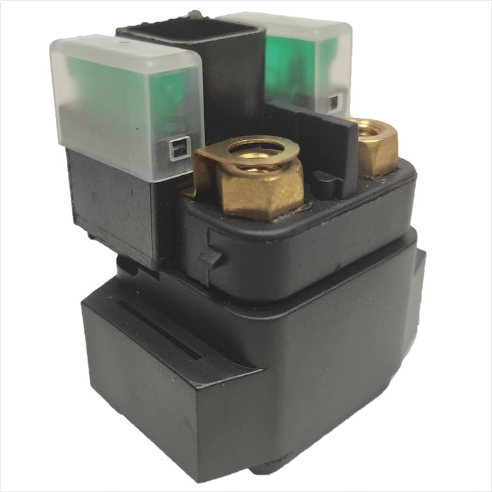 Starter Solenoid Relay Motorcycle Electric Starter Solenoid Relay with Plug for Suzuki VL800 DL1000 GSX600F SV650 SV650S SV1000 SV1000S AN400 LTF250