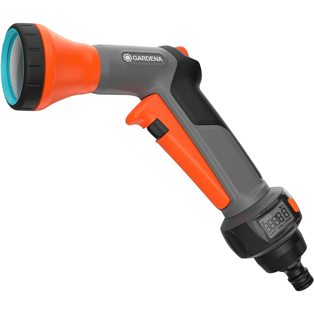 GARDENA Nozzle with Flowmeter AquaCount 18352-20 Gray
