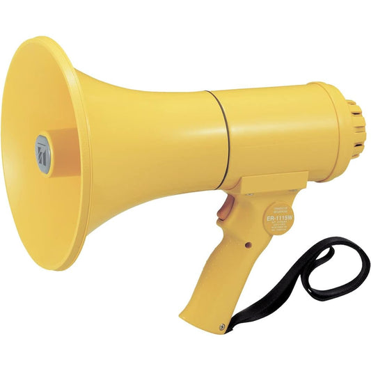 TOA Medium Hand Type Megaphone with Whistle Sound ER-1115W (ER1115W) TOA Co., Ltd.