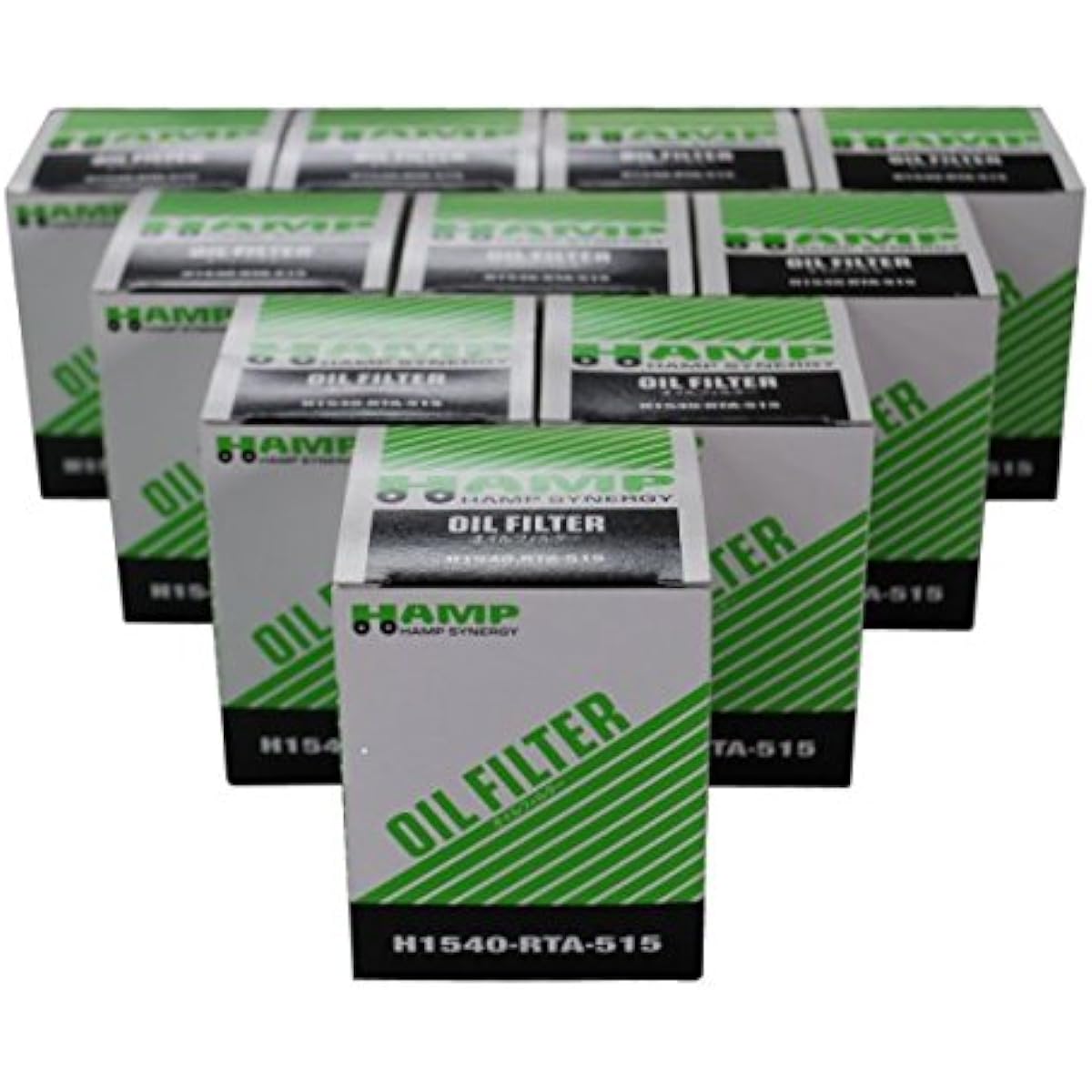 Hump Synergy Honda H1540-RTA-515 Oil Filter, Set of 10, Replaces Part Number: H1540-RTA-003