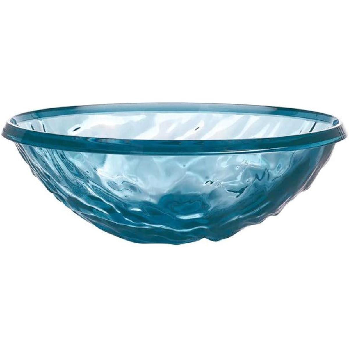 Kartell Large/Container/Ball/Bottle Moon Diameter 45/H16.5(cm) Light Blue (E4 Blue) SFAC-K1220-E4 Mario Bellini [Authentic Domestic Distributor]