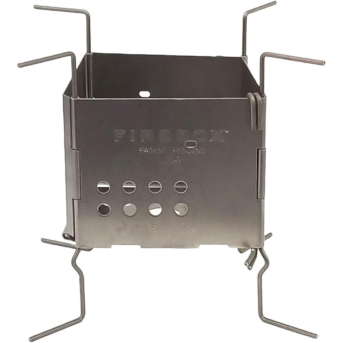 FIREBOX GEN2 Stainless Steel [Nano Stove + X-Case Set] (Nano Stove, X-Case, Carbon Felt) Wood Stove [Genuine Japanese Product]