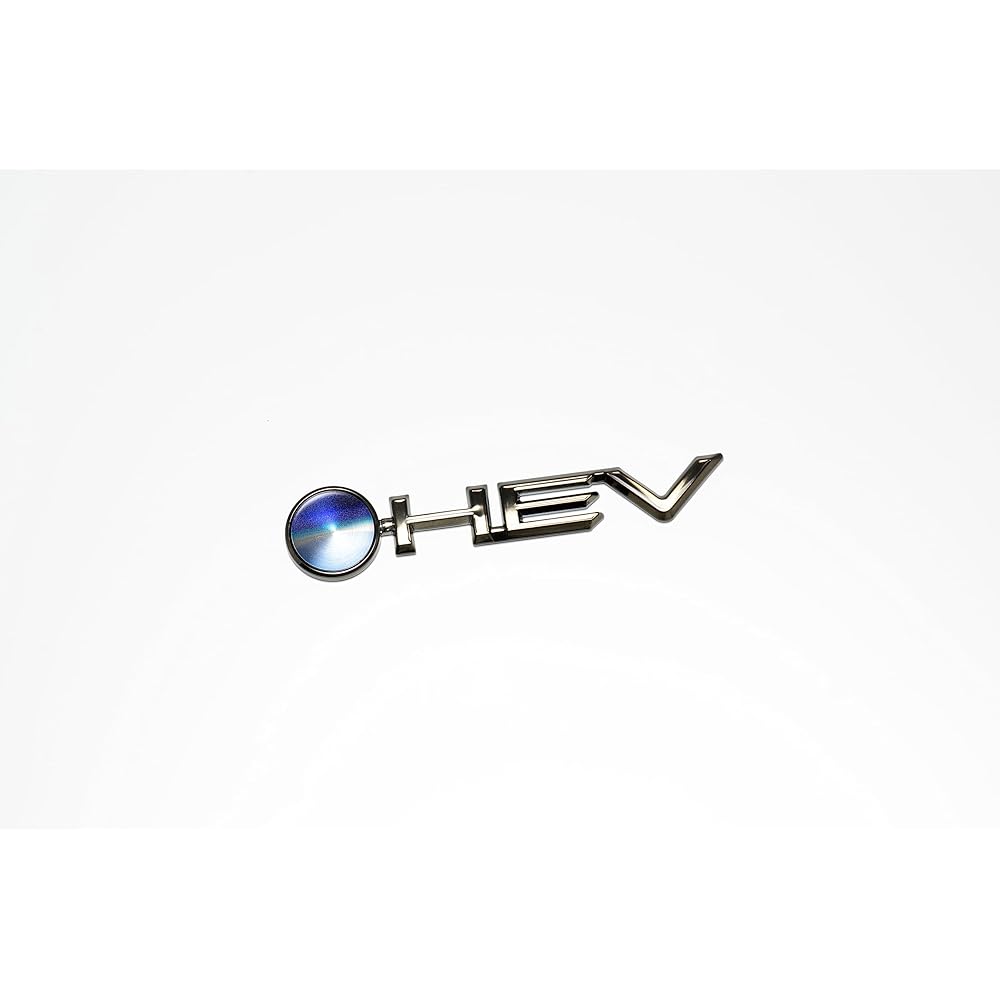 Grazio&Co. Grazio&Co.60 Prius Rear HEV Emblem Black Chrome