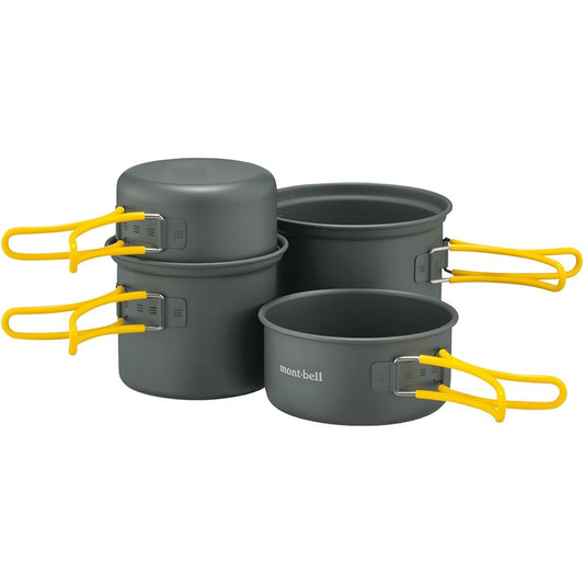 Allxeiansor Mont-bell Alpine Cooker Deep 11+13 Set
