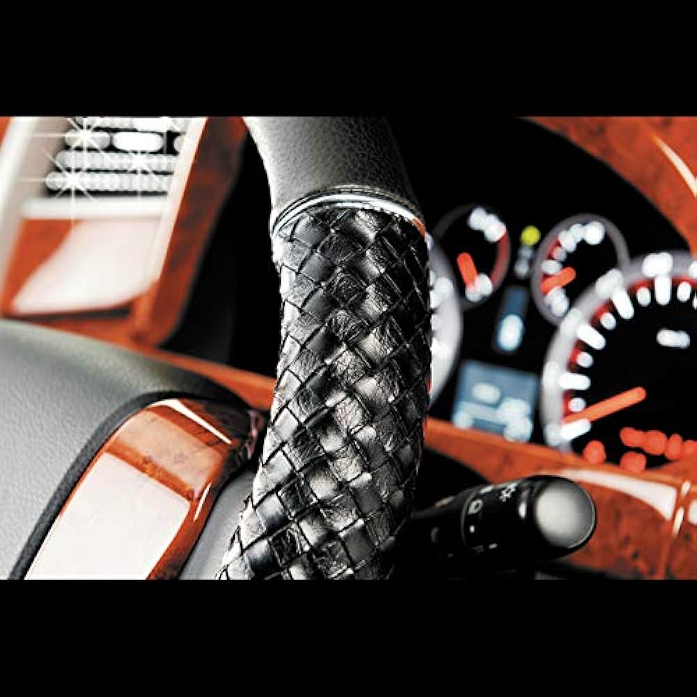 Garcon DAD Steering Cover Steering Cover VEGA Black S Size D.A.D HA135-01